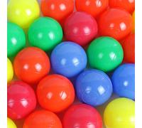 Infantastic® Balles Colorées En Plastique - Ø 5.5 Cm, Sans Plastifiants, Set De 200 Pièces - Boules De Jeu, Piscine, Pour Enfants
