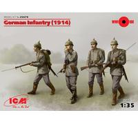 Infanterie Allemande (1914), (4 Figurines) 1:35 Kit De Modèle En Plastique ICM
