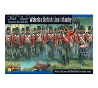 Infanterie britannique British Line napoléonienne - Poudre noire - 24 plastiques durs G
