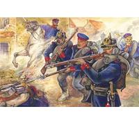 Infanterie Prussienne 1870-1871 Lot De 4 Figurines Soldats 1:35 Kit