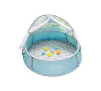 Infantino – Aire de jeu évolutive à balles 3 en 1 – Canopy anti-UV et moustiquaire – 303127