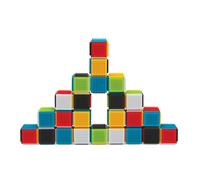 Infantino Blocs Sensoriels Press & Stay pour B?b? 6m+, Ensemble de 24 Pi?ces Multicolores, Jouet ?ducatif et Stimulant