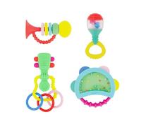 INFANTINO Coffret Dentition Instruments de Musique, Multicolore, 4 Pièces, 1 Unité 315074