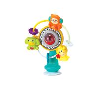 Infantino Jouet de table ventouse Grande roue Jungle pour chaise haute, 3 amis, musique, multicolore