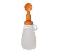 Infantino - Lot de 2 Cuillères Pressoir Bébé à Purée "Fait Maison" + Boite Nomade - Presse Aliments Bébé - Compatible Gourde Squeeze/Poche Alimentaire - Diversification Alimentaire - Lavable