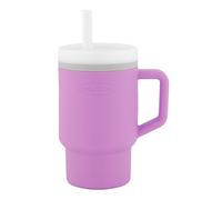Infantino Ma Première Tasse - Adorable Tasse 255ml avec Paille Antifuite et Poignée Adaptée aux Tout-Petits, Favorise l'Hydratation, Facile à Nettoyer, Lilac