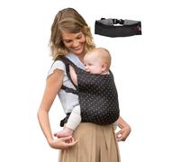 Infantino Zip Ergonomic Travel Carrier - Ergonomic face-in compact, front and back carry, for unisex-baby, newborns and toddlers 12lbs- 40lbs / 5.4 - 18.1 kg