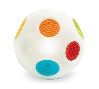 Jouet interactif pour bébé - INFANTINO - Senso' Balle Sonore - 4 mélodies - 7 couleurs et lumières - 6 textures