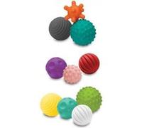 INFANTINO Set de 10 balles sensorielles s
