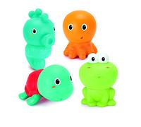 Infantino Aspergeurs de bain SENSORY – Lot de 4 multicolore TU