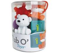 Infantino Set Sensoriel Comprend : 3 balles, 3 cubes et 3 arroseurs multi-texturés