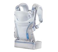 Infantino - Porte-bébé 4-en-1 Staycool - Porte-bébé Convertible - Poche de Rangement - Design Ergonomique - Evolutif - Mains Libres - Bébés et Tout-Petits - De 3.63 kg à 18.14 kg - Couleur Gris