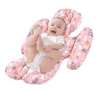 Infantt Insert de siège auto - Support de tête et de corps pour nouveau-né, coussin de siège de poussette universel, coussin de siège de voiture réversible 2 en 1, insert doux pour sièges de voiture