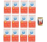 Infasil Intimo Bambini Alta Nettoyant intime pour enfants - Testé sous contrôle pédiatrique, testé sur le nickel, sans colorants, 12 x 200 ml + Italian Gourmet Polpa 400 g