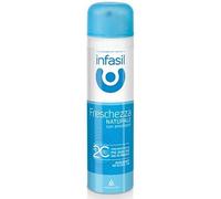 Infasil Lot de 6 déodorants en spray fraîcheur naturelle, 150 ml, soin et hygiène du corps