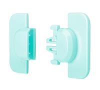 Infent safeguards - Nursery Limiter Stopper, Magnetic Bracket Fixture, 2.52 Inches Suction Grip baricade Seal | Intercept Bond Zone Protection Module, Wardrobe Cabinet Alternative