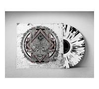 INFERNAL ANGELS - SHRINE OF BLACK FIRE OPAQUE WHITE / BLACK SPLATTER V - K72z