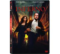 Inferno (DVD) Tom Hanks Felicity Jones Omar Sy Irrfan Khan Sidse Babett Knudsen
