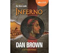 Inferno Livre audio - 2 CD MP3 - Dan Brown - Audiolib - Texte lu (CD) - Textes lus CD