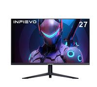 INFIEVO Moniteur de jeu 27" QHD 1440p 165Hz VA 1ms haut-parleurs intégrés, FreeSync, moniteur PC ultra fin, compatible VESA, inclinaison réglable, support relevable, soin des yeux, HDMI X2/DP