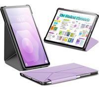 INFILAND Coque pour Samsung Galaxy Tab S11 2025 11 Pouces 5G (SM-X736B/SM-X730), Housse de Protection Mince avec Support Multi-Angle Magnétique Origami Stand, Auto Réveil/Veille (Lilas Violet)