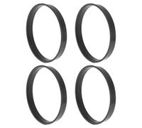 INFINAUTO 78,1Mm À 74,1Mm Bagues De Centrage De Roue De Voiture en Polycarbonate Noir Anneaux De Moyeu De Roues Centrales Absorbant Les Chocs 4 Pièces