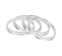 INFINAUTO Bagues De Centrage De Moyeu, 71,6 Mm De Diamètre Intérieur À 78,1 Mm De Diamètre Extérieur, En Alliage D'Aluminium, 4 Pièces