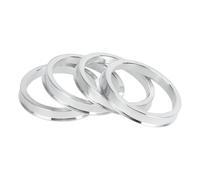 INFINAUTO Bagues De Centrage De Moyeu, Alliage D'Aluminium, 57,1 Mm De Diamètre Intérieur À 67,1 Mm De Diamètre Extérieur, 4 Pièces