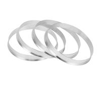 INFINAUTO Bagues De Centrage De Moyeu, Alliage D'Aluminium, 72,6 Mm De Diamètre Intérieur À 73,1 Mm De Diamètre Extérieur, 4 Pièces
