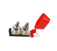 INFINAUTO Kit de bloc de fusibles MRBF 50 A, plastique, noir, 1 ensemble design élégant