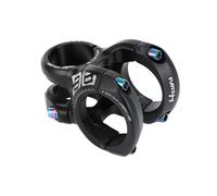INFINAUTO Potence Courte pour VTT 35mm 40mm 0 Degré Noir 1 Pièce | Noir, 35mm De Diamètre, 40mm De Longueur, Pour Vélo De Route, Pour BMX, Pour Fixie Gear, Pour Cyclisme, Facile À Installer
