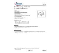 Infineon Technologies ISP452HUMA1 PMIC - Commutateur de distribution de puissance, circuit d'attaque de charge Haut potentiel