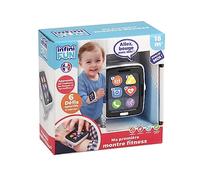 Infini Fun - Ma première Montre Fitness - La première Montre Fitness d’Imitation pour Les Tout-Petits - Jouet d'imitation Multi-apprentissages dès 18 Mois