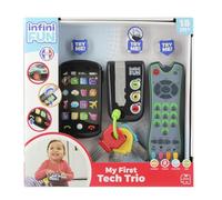 Infini Fun Lot Tech Too DES0889 – 3 jeux : télécommande authentique, téléphone portable, clé voiture