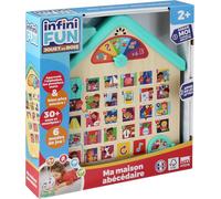 Infinifun,Ma Maison Abécédaire,Jouet Éducatif En Bois Pour Enfant,Dès 2 Ans
