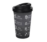 infinite by GEDA LABELS 12136 Coffee to go gobelet en polypropylène Double paroi Motif Signe du Zodiaque