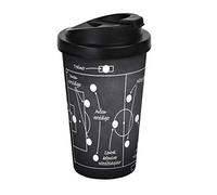 Infinite by Geda Labels 12150 Coffee to go Gobelet isotherme en polypropylène Noir