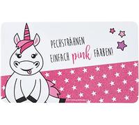 infinite by GEDA LABELS (INFKH) Board 15904 Planche à Petit-déjeuner en mélamine Rose/Blanc 23,5 x 14 x 0,5 cm