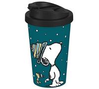 infinite by GEDA LABELS (INFKH) Coffee to go Peanuts Winter Gobelet 400 ml, blanc