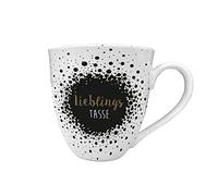 infinite by GEDA LABELS (INFKH) Jumbo Mug Home Time préféré Dots 560 ml