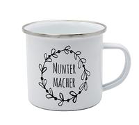 infinite by GEDA LABELS (INFKH) Muntermacher Tasse aspect émail 350 ml