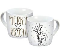 infinite by GEDA LABELS (INFKH) Tasse Peanuts Merry & Bright Blanc 300 ml