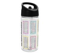 infinite by GEDA LABELS (INFKH) Trinkflasche Kleines 1x1 450ml Gourde Mixte Jeunesse, coloré
