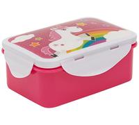 infinite by GEDA LABELS Licorne - Boîte à déjeuner - en Plastique - Multicolore - 16,3 x 10,5 x 6,5 cm