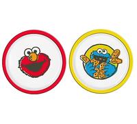 infinite by GEDA LABELS Lot de 2 assiettes vintage en polypropylène pour enfants 21,5 cm