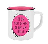 infinite by GEDA LABELS Tasse Ehrlich aspect émaillé, 400 ml