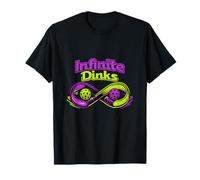 Infinite Dinks Pagaie de Pickleball rétro Motif Infini T-Shirt