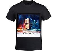 Infinite Entanglement Blaze Bayley Men Crew Neck T Shirts Music Black 3XL