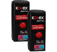 Infinite Essential Maxi Night Time Lot de 2 x 10 serviettes hygiéniques