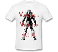 Infinite Men 100% Cotton T Shirt Graphic PS Size Wake Me. When You Need Me Oversized Tops4888 Colour14 Hemden(Medium)